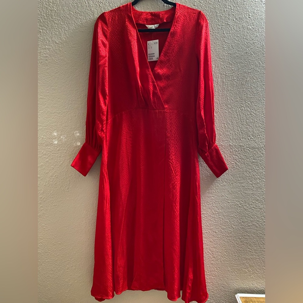 Red dress